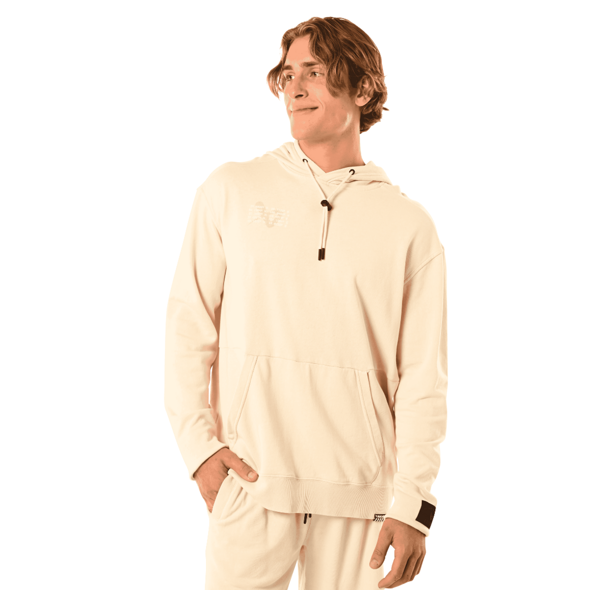 Mikina S23 BAUER FRN TRRY HOODIE-SR-OFF WHT (1061529)