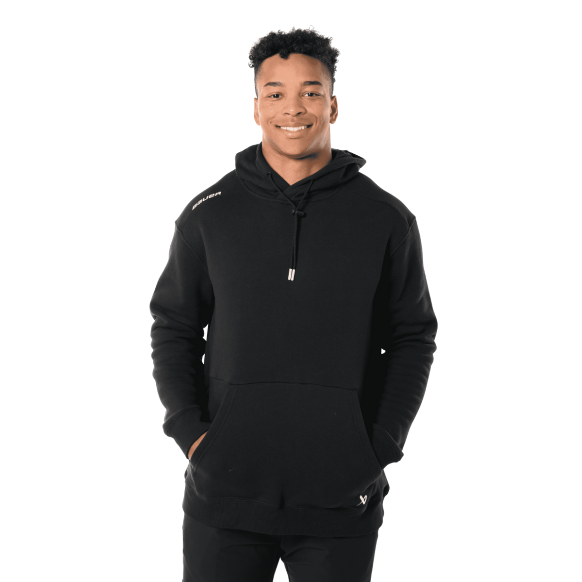 Mikina S23 BAUER TEAM ULTIMATE HOODIE-SR-BLK (1060730)