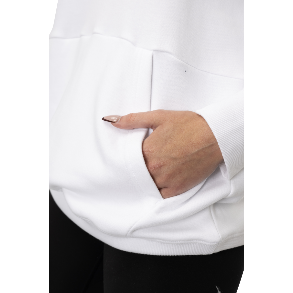 Mikina BAUER S24 CORE ULTIMATE HOODIE-SR-WHT (1063369)