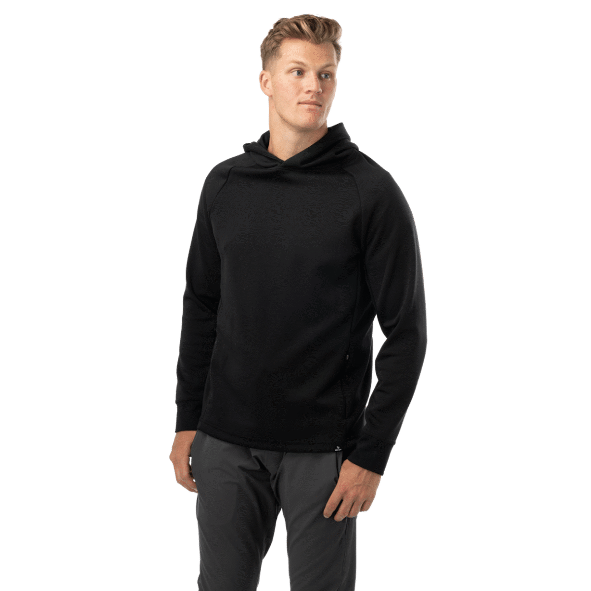 Mikina BAUER S24 FLC CORE HOODIE-SR-BLK (1063340)
