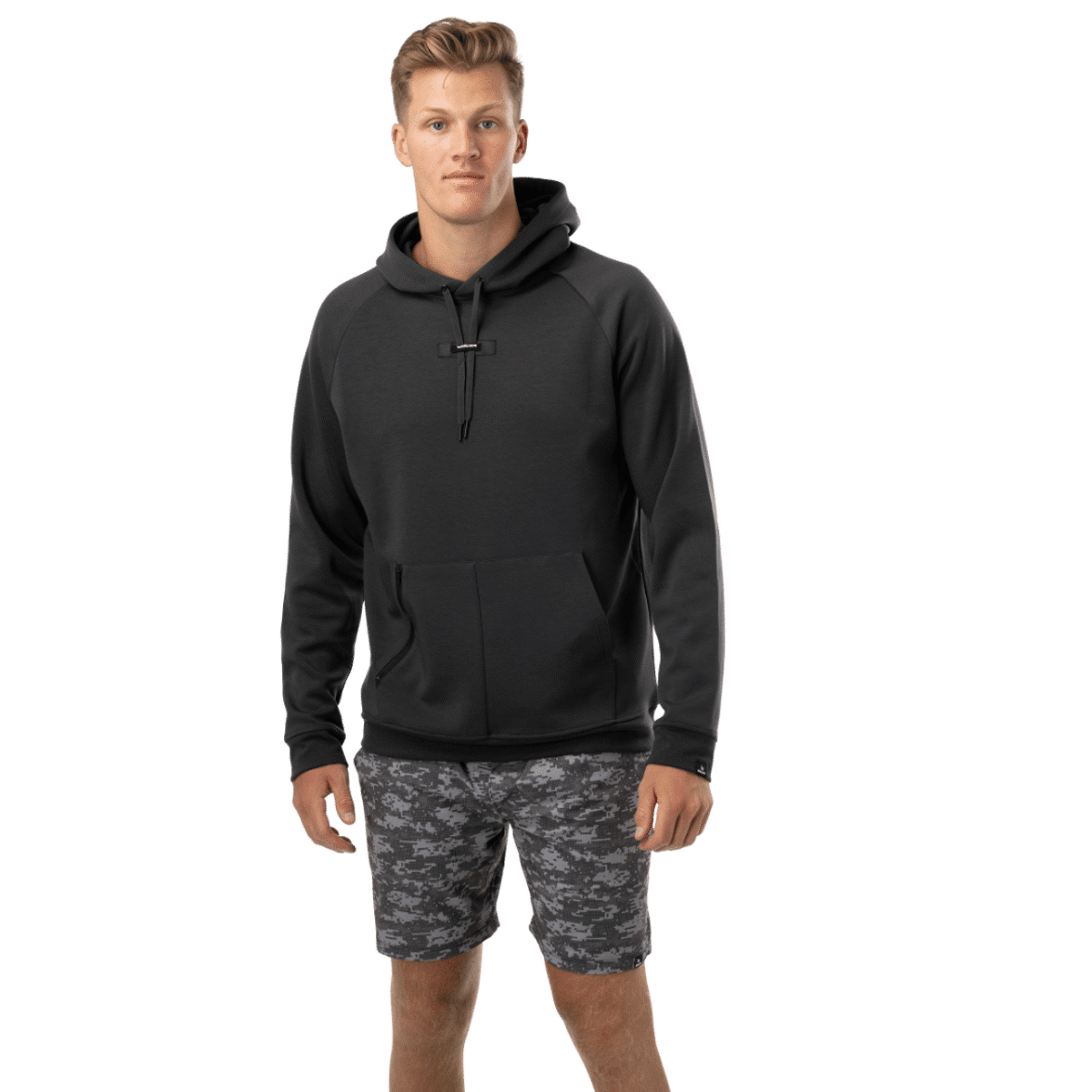 Mikina BAUER S24 FLC HOODIE-SR-DKGRY (1063317)