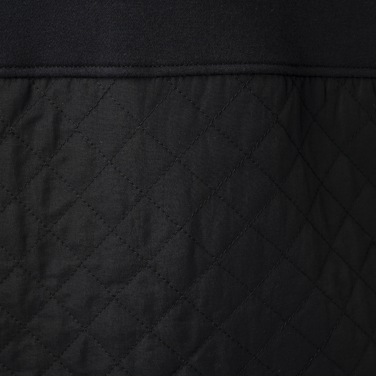 Mikina BAUER S24 QUILTED CREW-SR-BLK (1064089)