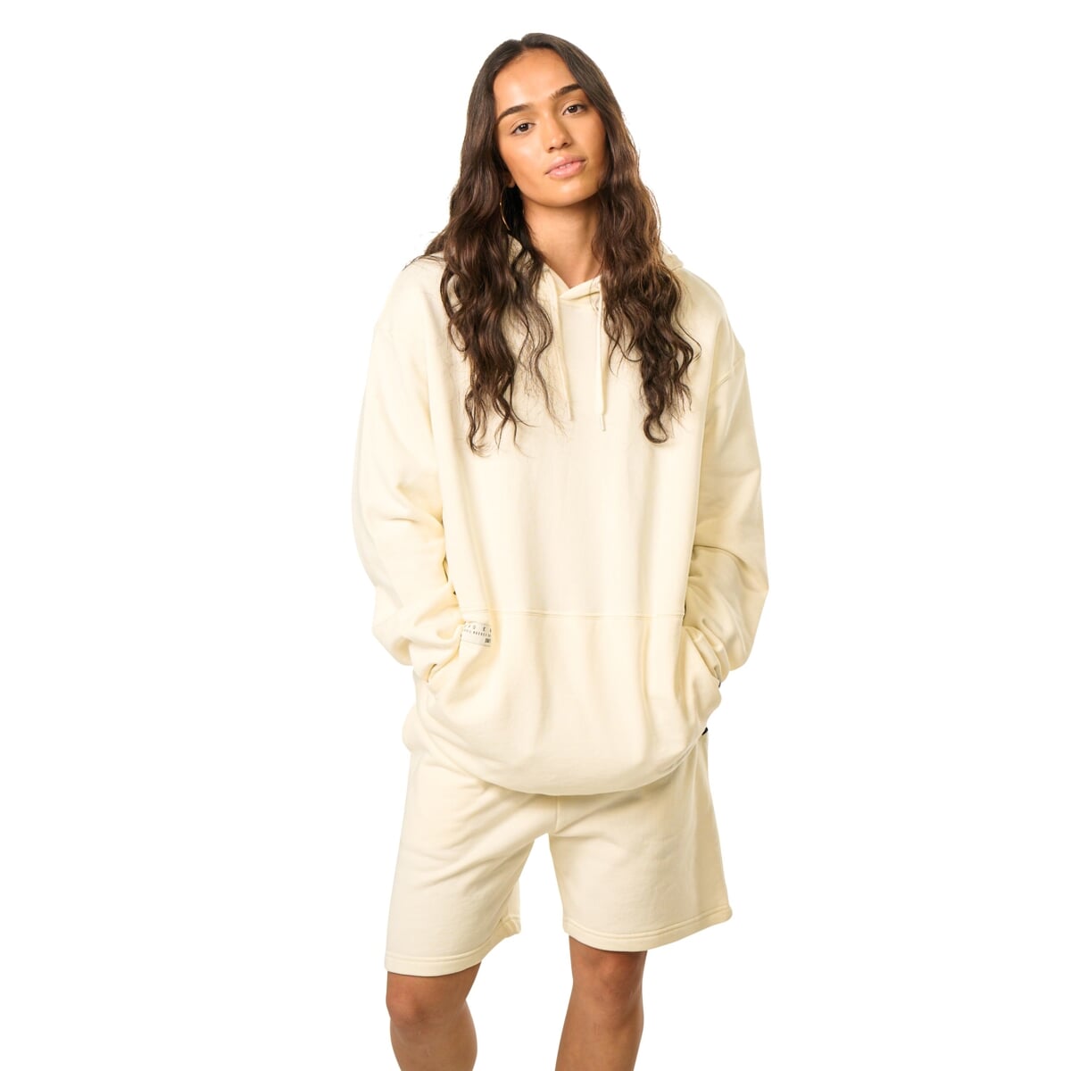 Mikina BAUER S25 FRENCH TERRY HOODIE-SR-EGRET (1064650)