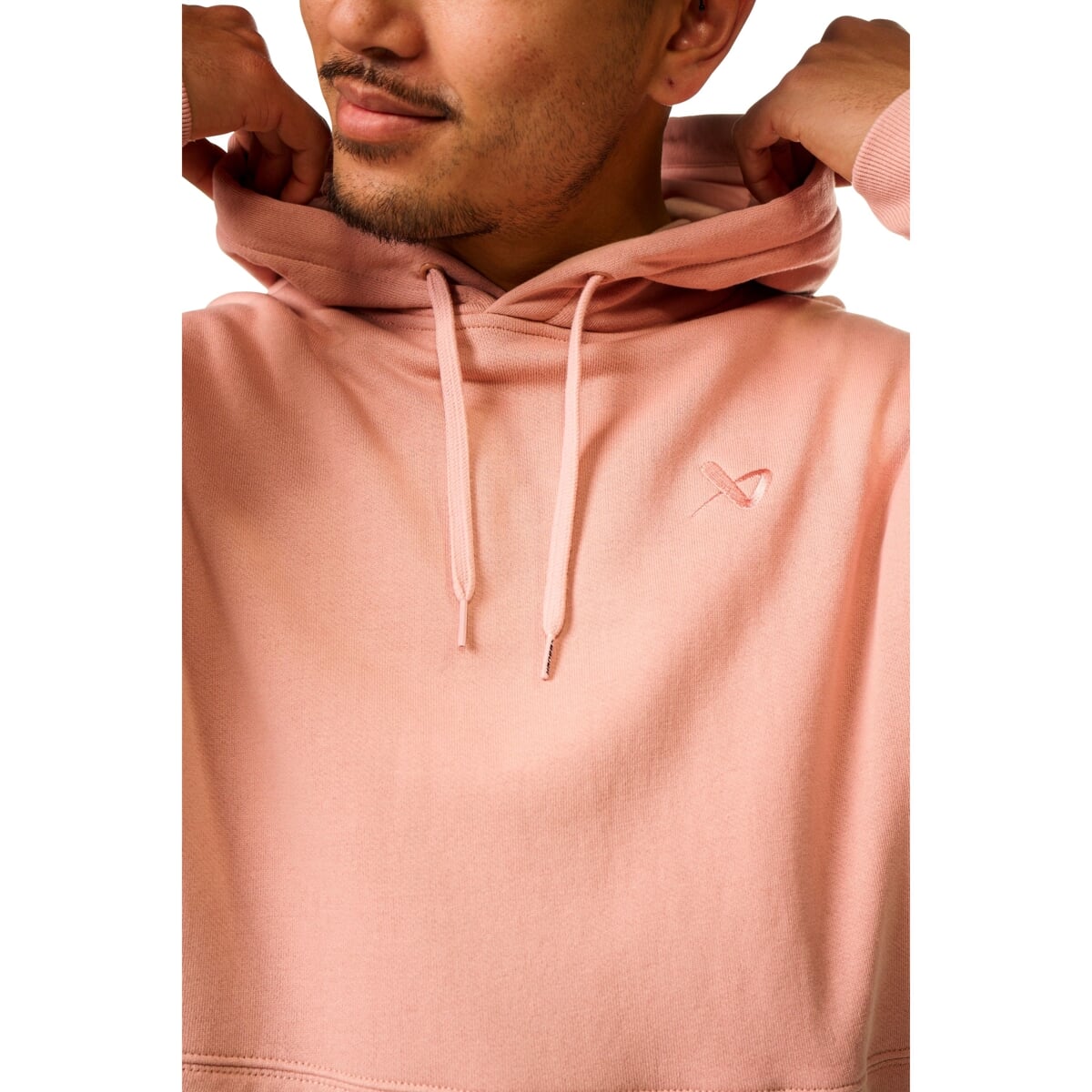 Mikina BAUER S25 FRENCH TERRY HOODIE-SR-ROSE (1064649)