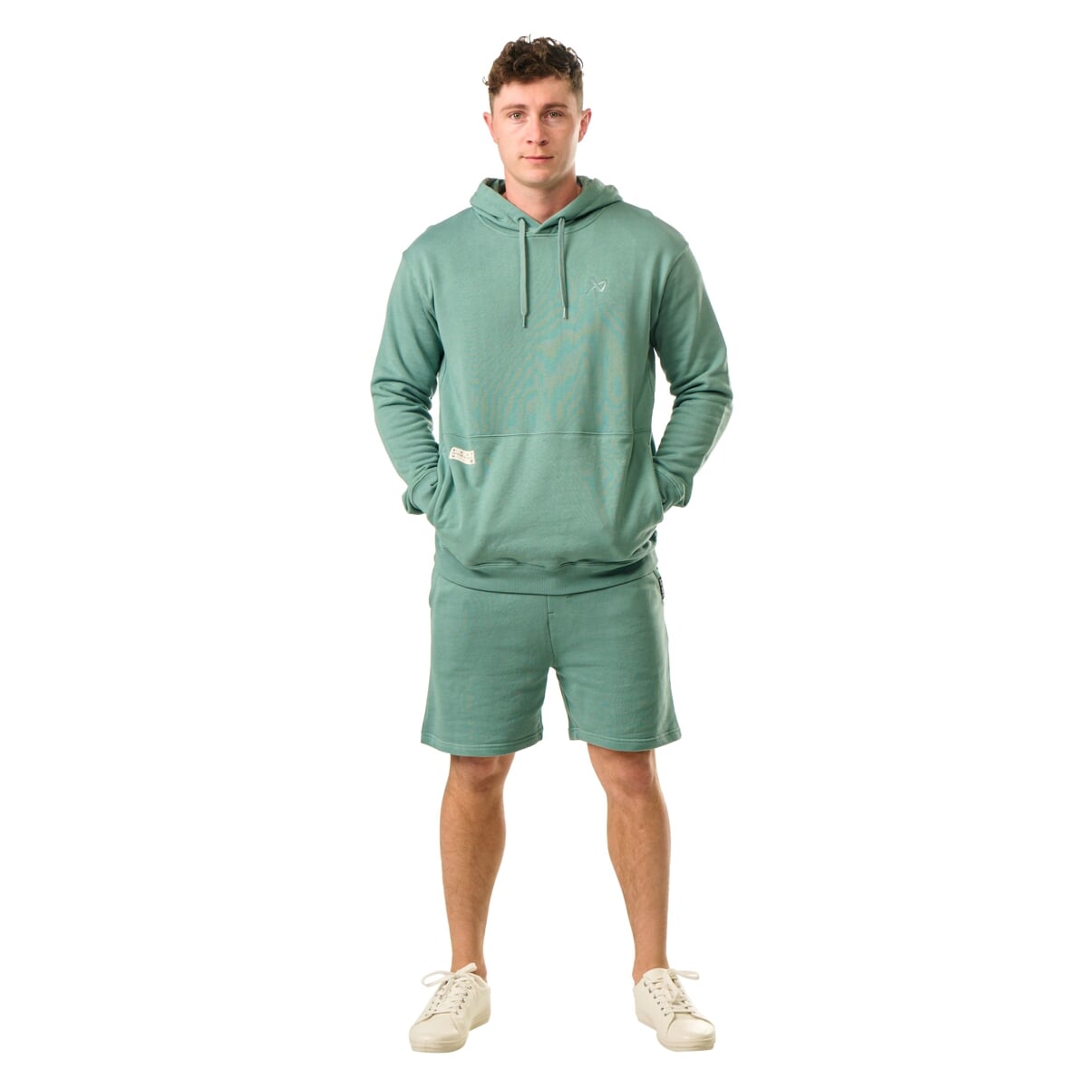 Mikina BAUER S25 FRENCH TERRY HOODIE-SR-TEAL (1064651)