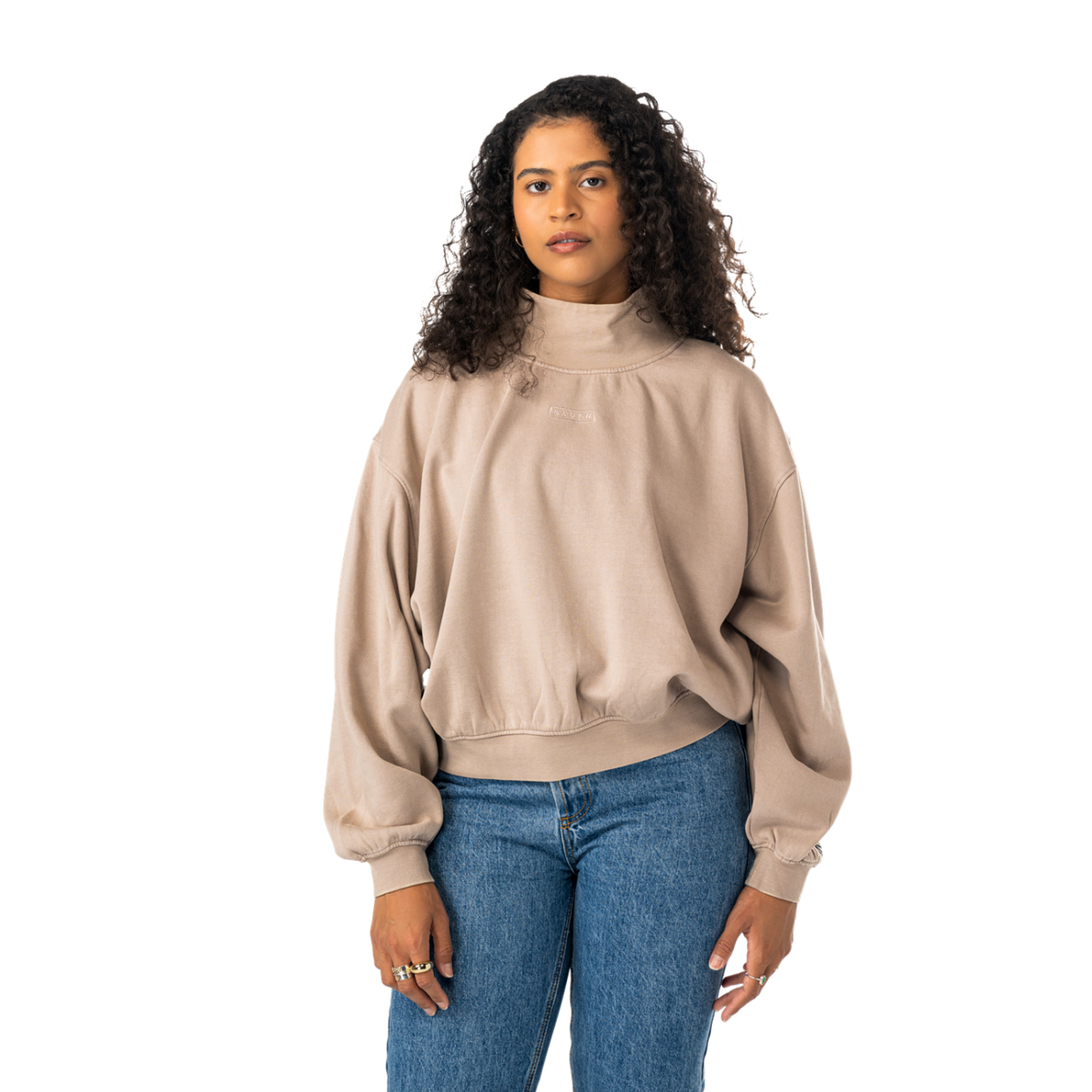 Mikina BAUER S25 FRENCH TERRY PULLOVER-WM-TAUPE (1065916)