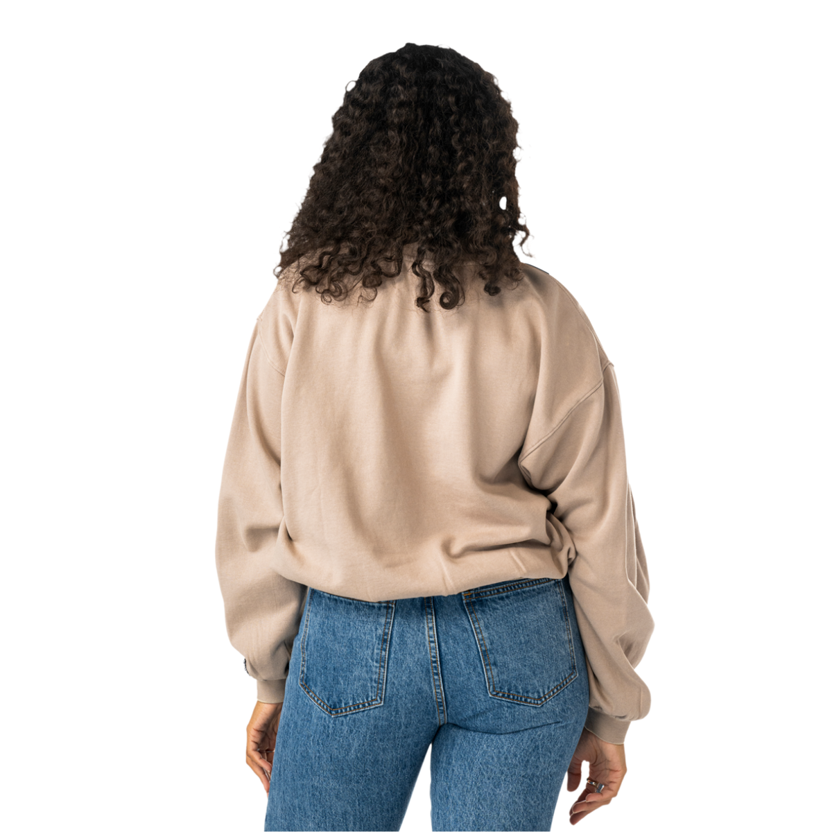 Mikina BAUER S25 FRENCH TERRY PULLOVER-WM-TAUPE (1065916)