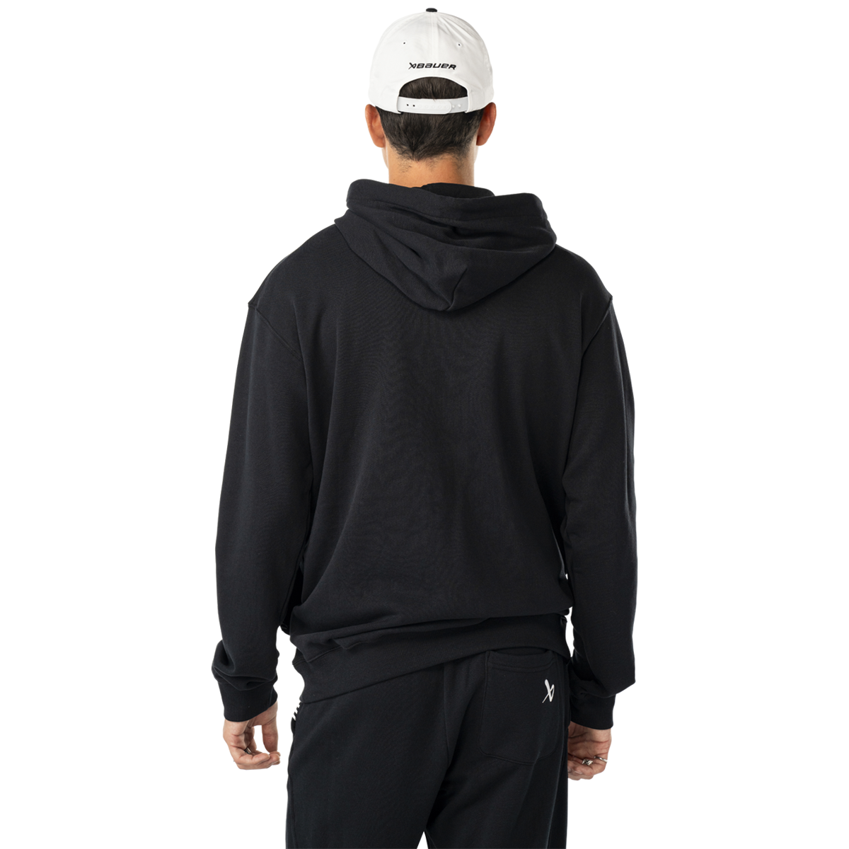 Mikina BAUER S25 FRN TERRY HOODIE-SR-BLK (1065097)