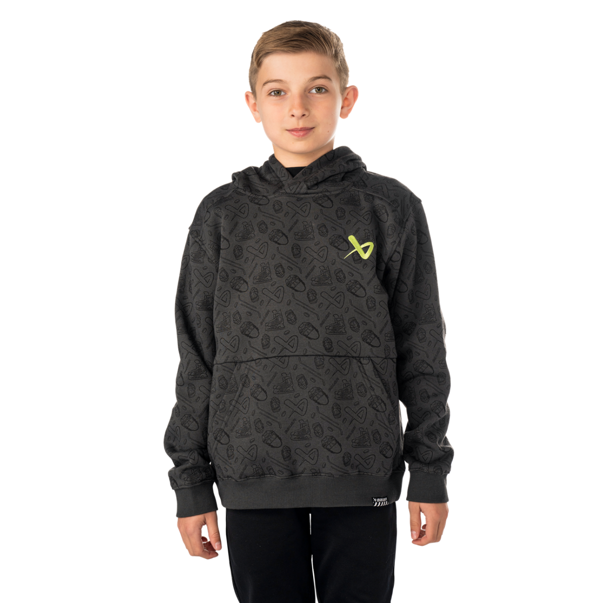 Mikina BAUER S25 ULTIMATE HOODIE-YTH-BLK (1065868)