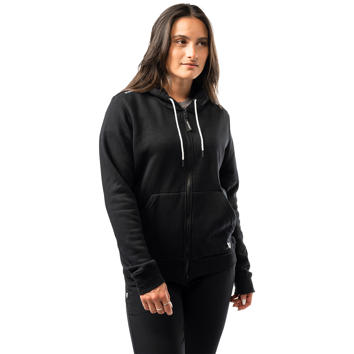Mikina BAUER S25 WMNS TEAM FULL ZIP-BLK (1064627)