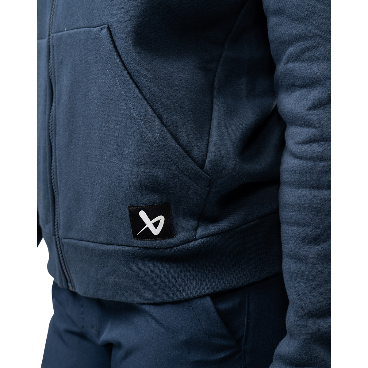Mikina BAUER S25 WMNS TEAM FULL ZIP-NVY (1064628)