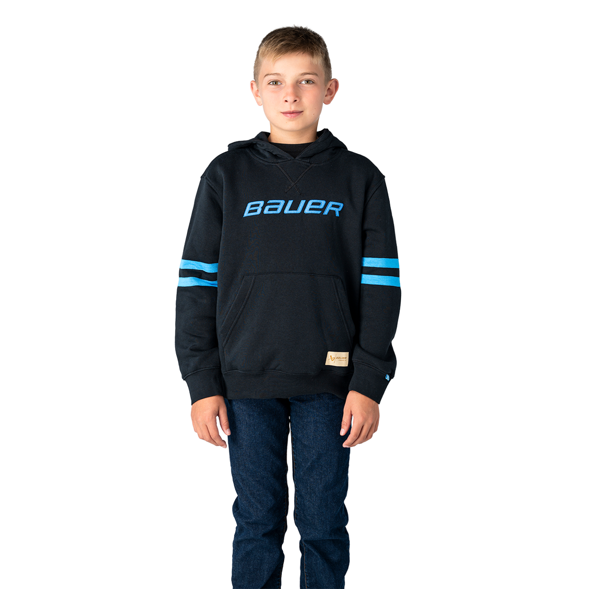 Mikina BAUER S26 NOVELTY HOODIE-YTH (1067601)