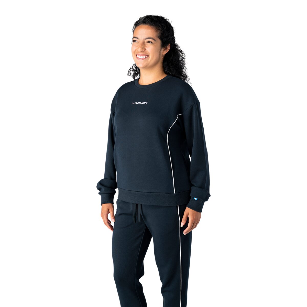 Mikina BAUER S26 PIPING CREW-WM (1068442)