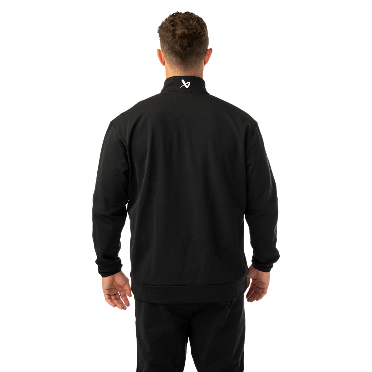 Mikina BAUER S26 TEAM FLEECE 1/2 ZIP-SR-BLK (1067287)