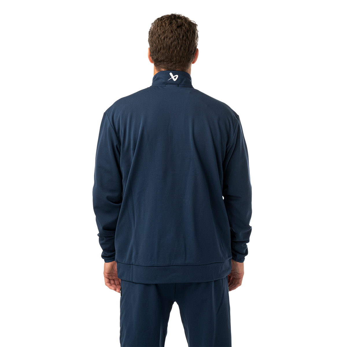 Mikina BAUER S26 TEAM FLEECE 1/2 ZIP-SR-NAVY (1067288)