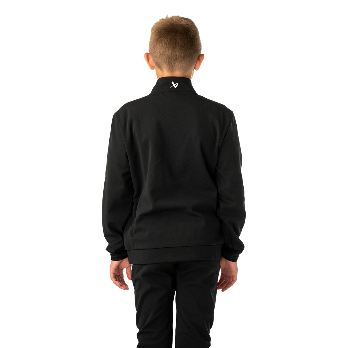 Mikina BAUER S26 TEAM FLEECE 1/2 ZIP-YTH-BLK (1067289)