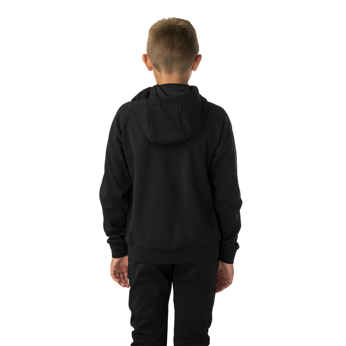Mikina BAUER S26 TEAM FLEECE ZIP HOODIE-YTH-BLK (1067300)