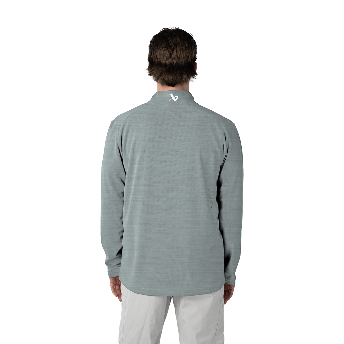 Mikina BAUER S26 TEAM PERF 1/4 ZIP-SR-GRY (1068369)