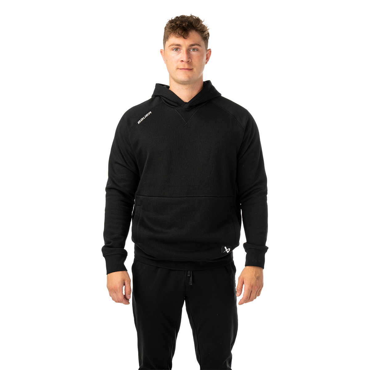 Mikina BAUER S26 TEAM ULTIMATE HOODIE-SR-BLK (1067232)
