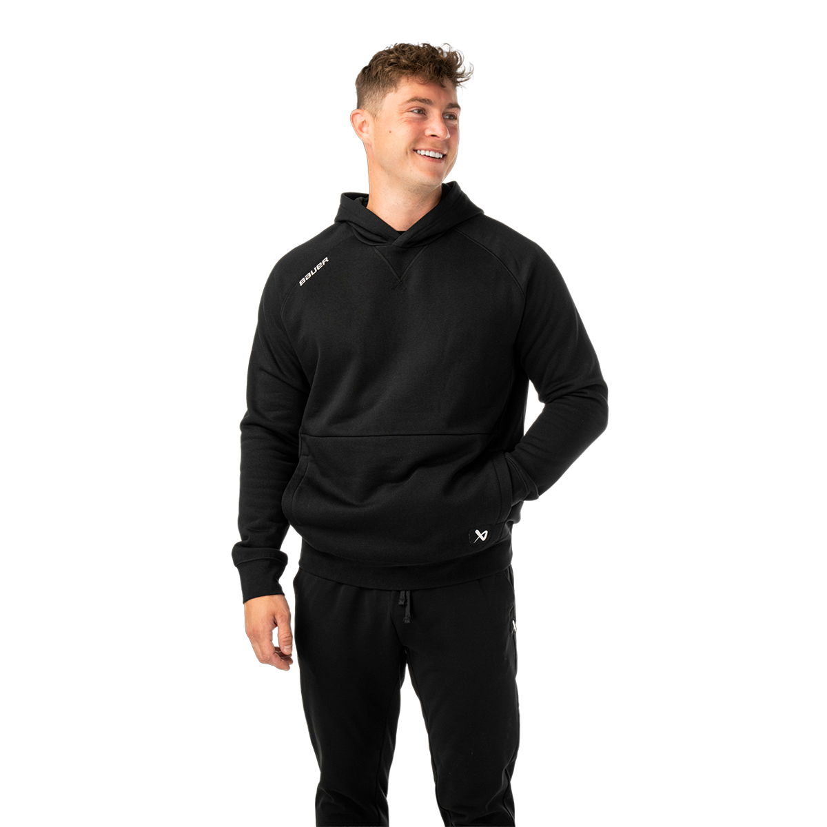 Mikina BAUER S26 TEAM ULTIMATE HOODIE-SR-BLK (1067232)