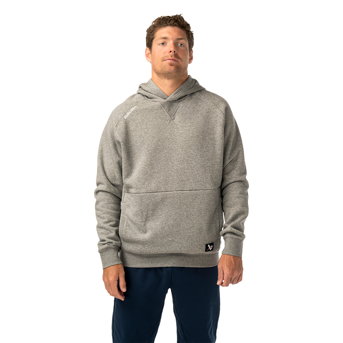 Mikina BAUER S26 TEAM ULTIMATE HOODIE-SR-GRAY (1067234)