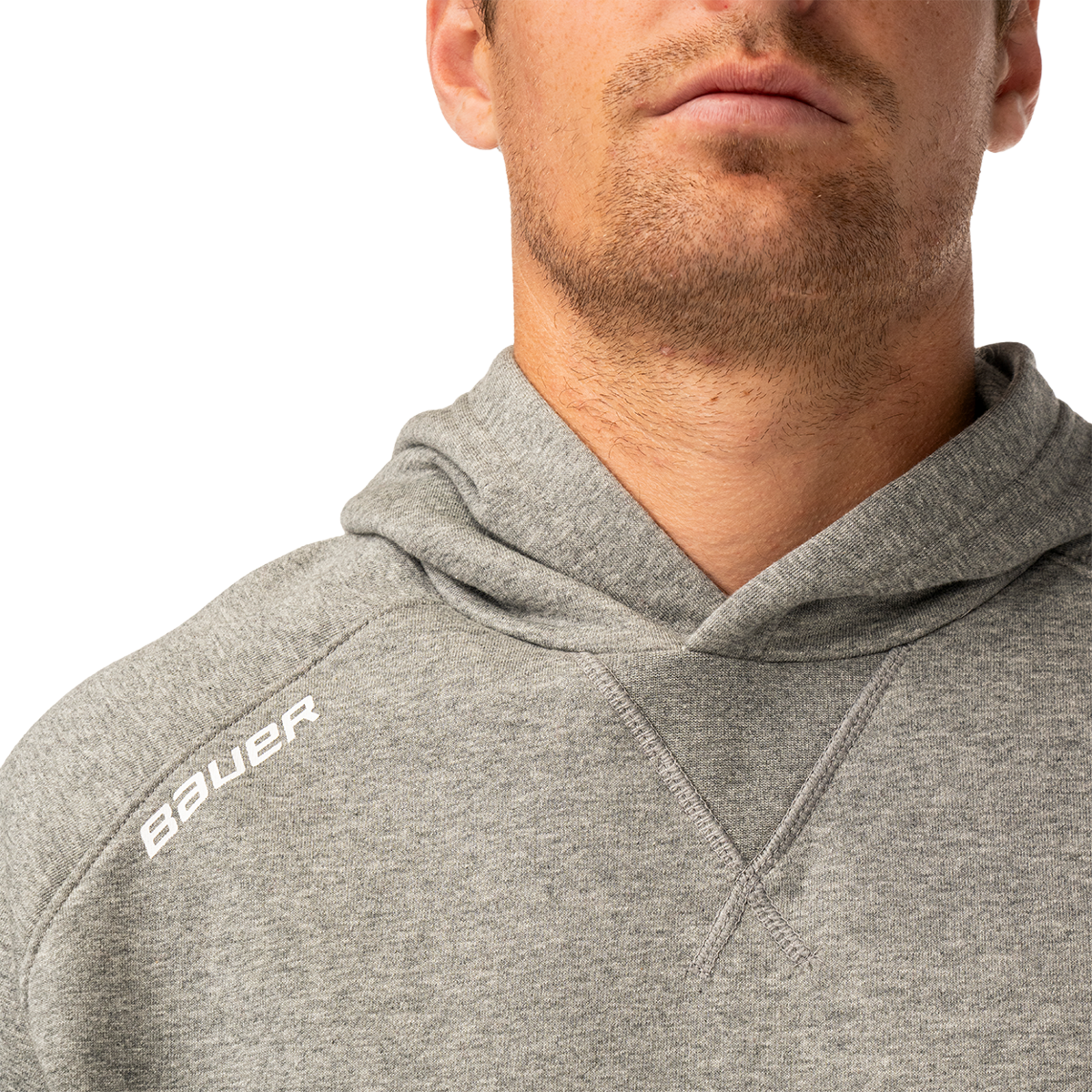 Mikina BAUER S26 TEAM ULTIMATE HOODIE-SR-GRAY (1067234)