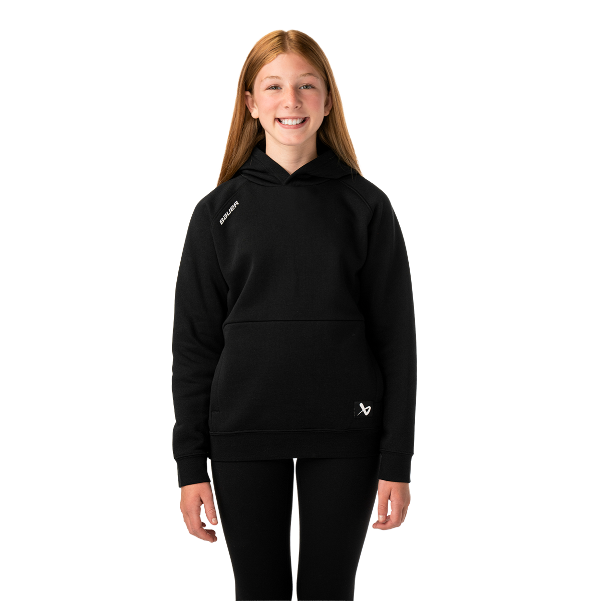 Mikina BAUER S26 TEAM ULTIMATE HOODIE-YTH-BLK (1067236)