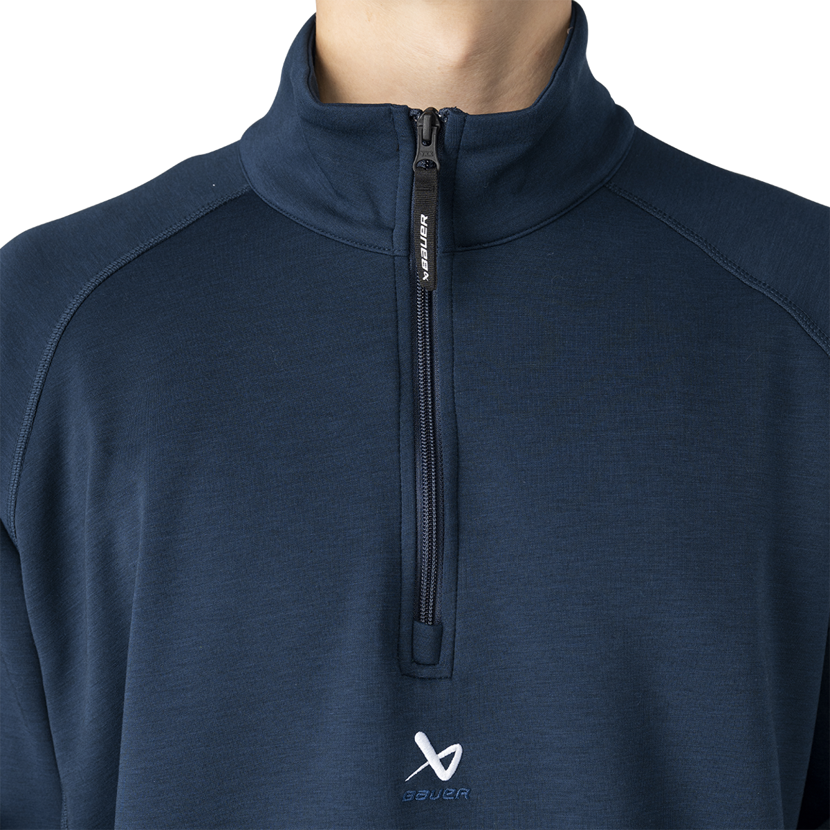 Mikina BAUER S26 TRAVEL 1/4 ZIP-SR (1067592)