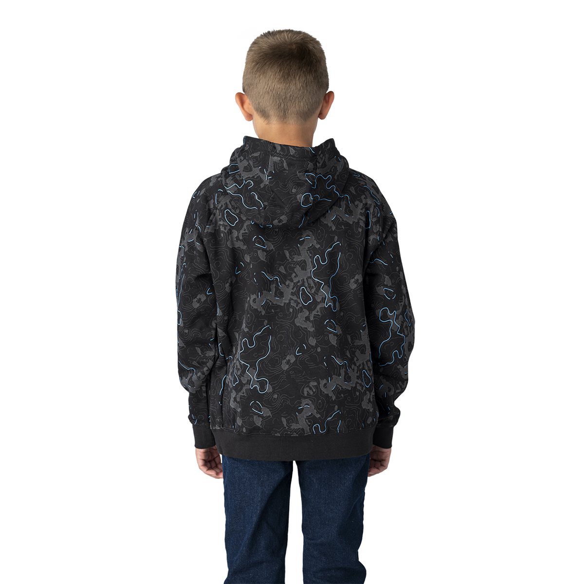 Mikina BAUER S26 ULTIMATE HOODIE-YTH-PRINT (1067600)