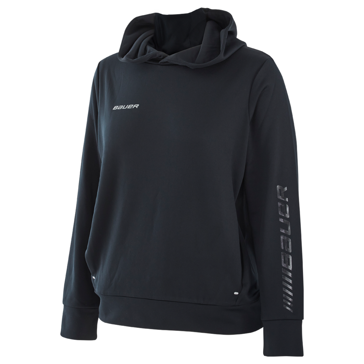 Mikina BAUER VAPOR FLEECE HOODIE BLK-WM (1056962)