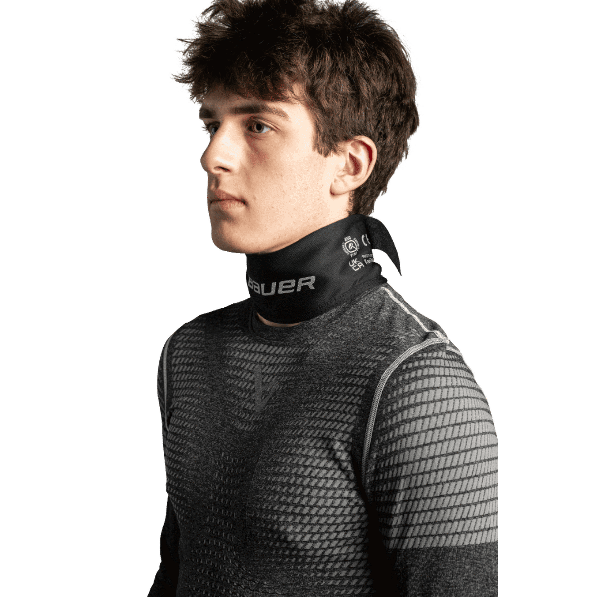 Nákrčník BAUER S22 NG21 PREM NECKGUARD COLLAR-SR-BLK (1059580)
