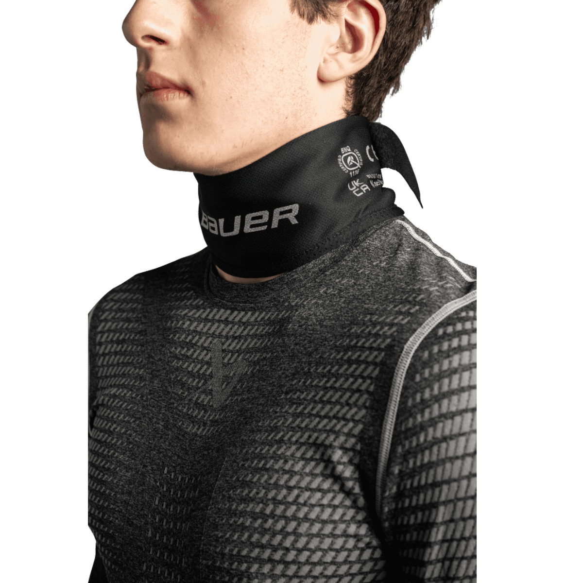 Nákrčník BAUER S22 NG21 PREM NECKGUARD COLLAR-SR-BLK (1059580)