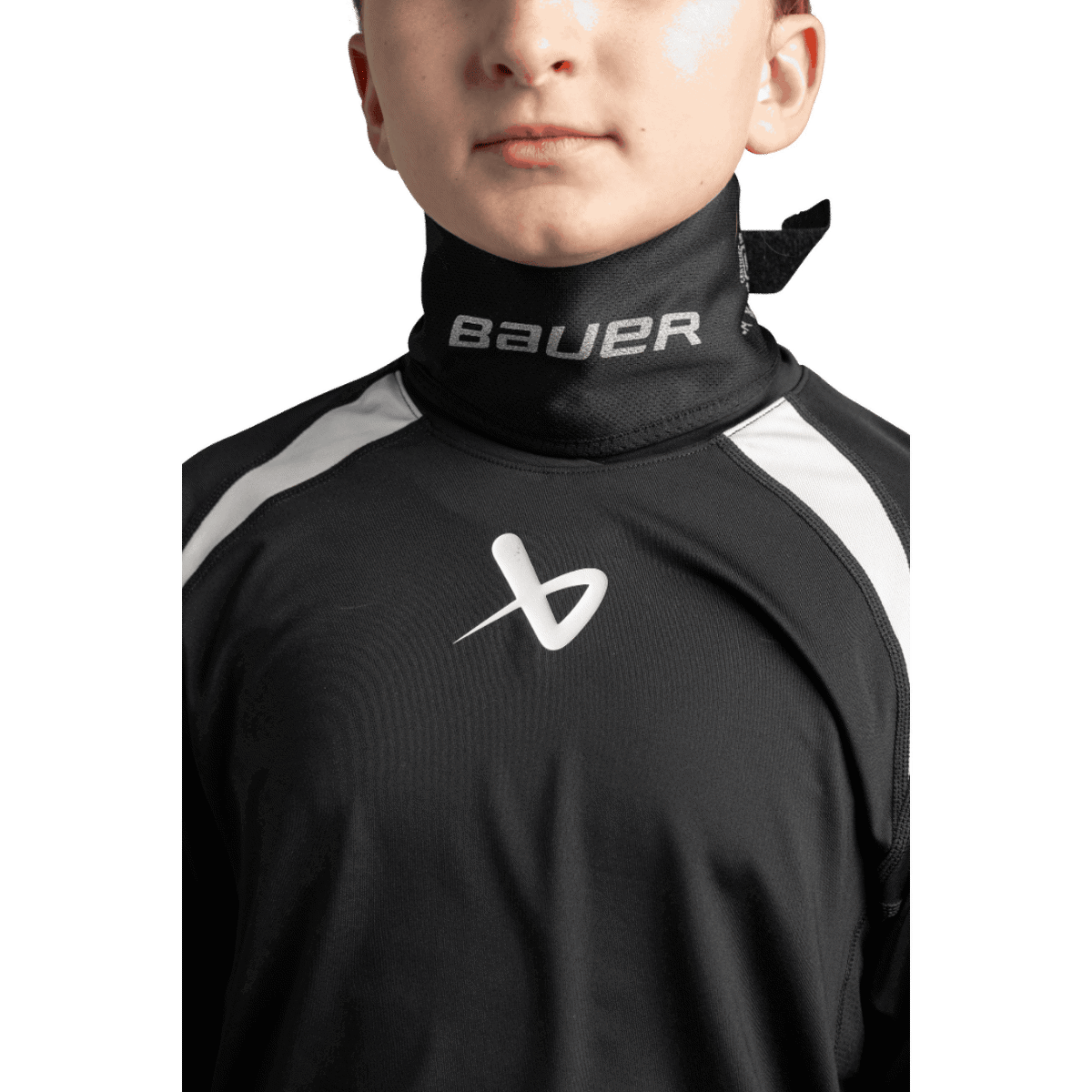 Nákrčník BAUER S22 NG21 PREM NECKGUARD COLLAR-YTH-BLK (1059581)
