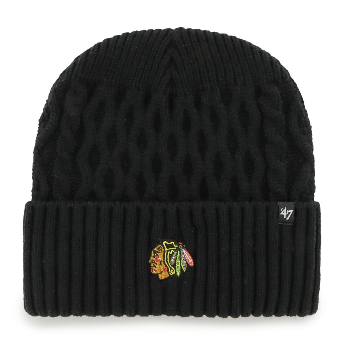 NHL Chicago Blackhawks Drumcliffe '47 CUFF KNIT