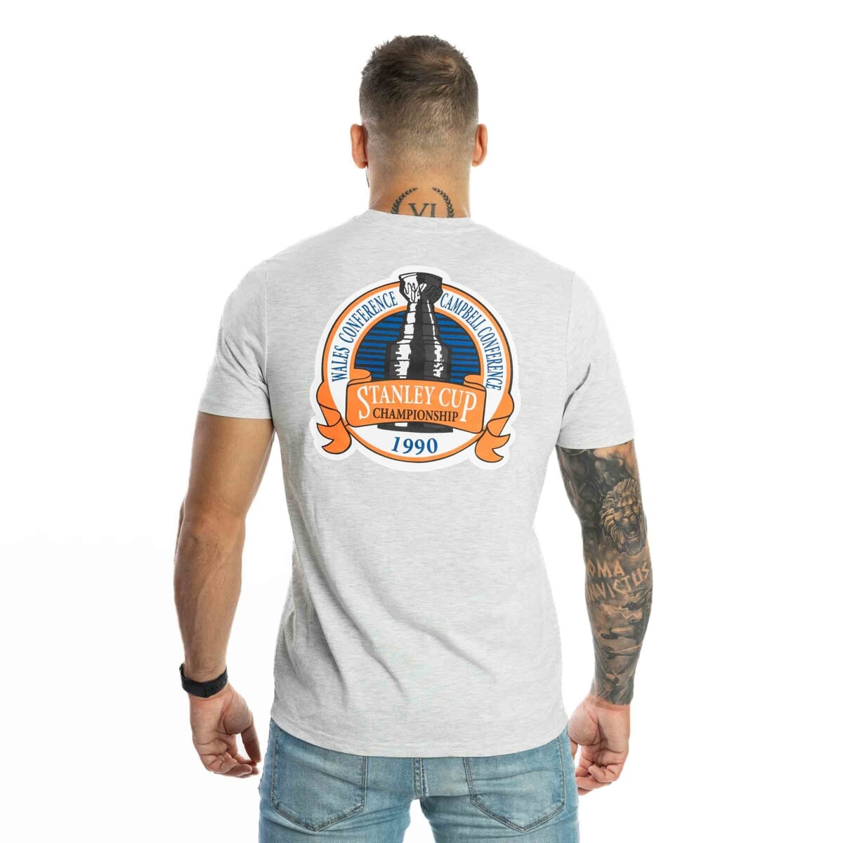 NHL Edmonton Oilers Stanley Cup Backer ’47 ECHO Tee
