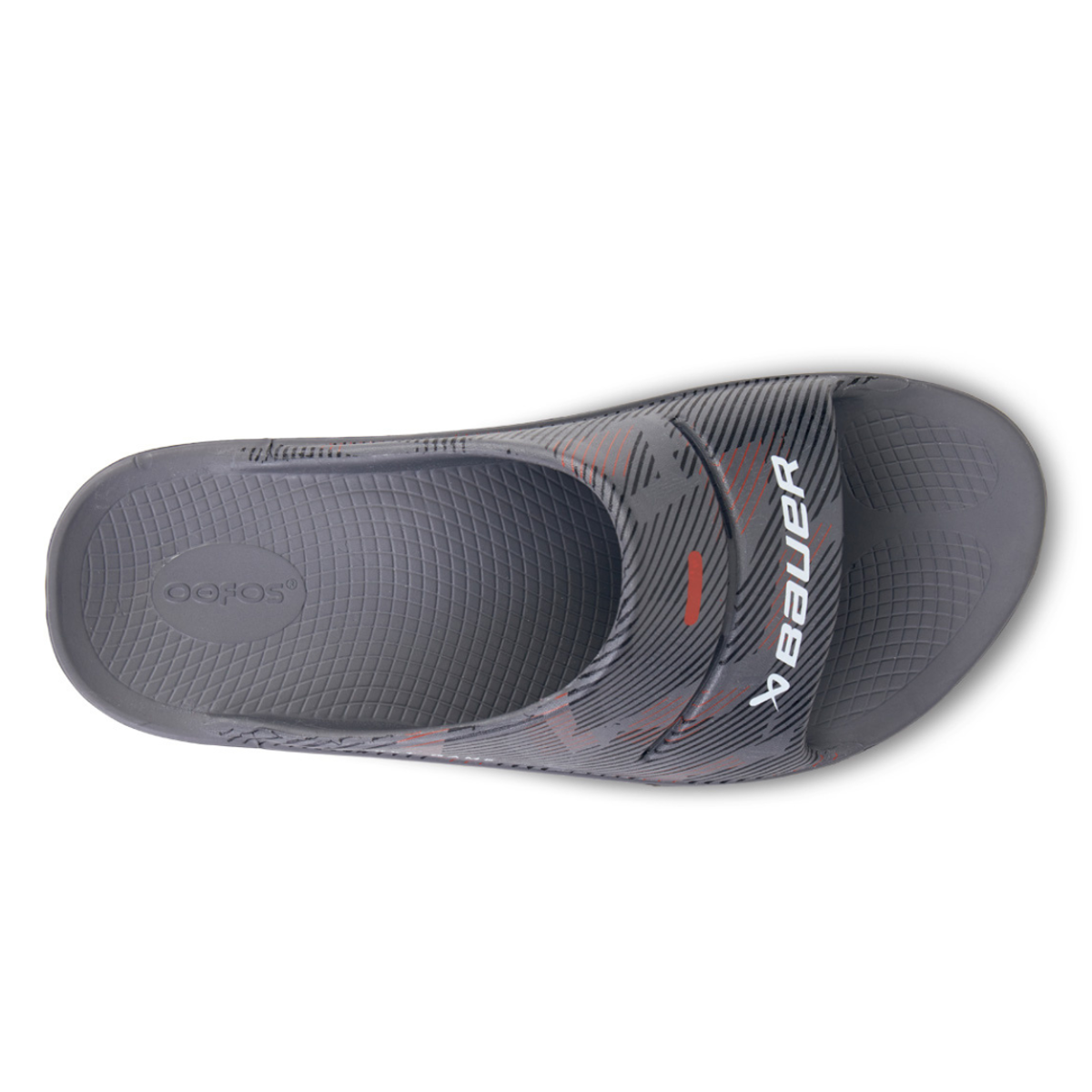 Pantofle BAUER S23 OOFOS NG SPORT SLIDE-GREY (1063046)