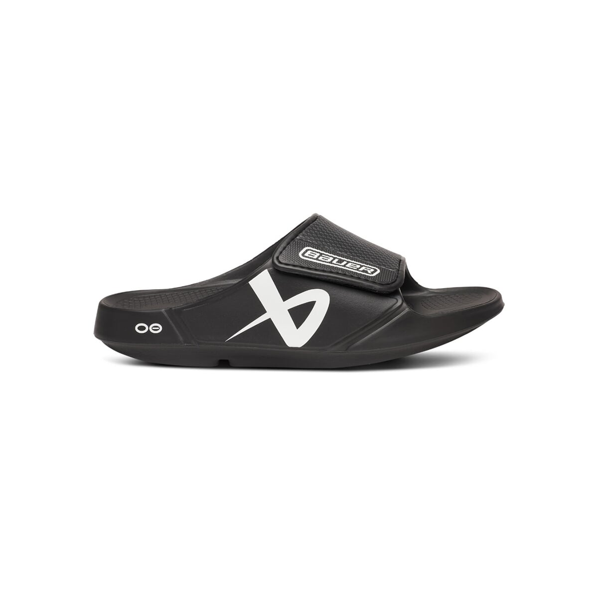 Pantofle BAUER S25 OOFOS SPORT FLEX SLIDE-BLK (1065478)