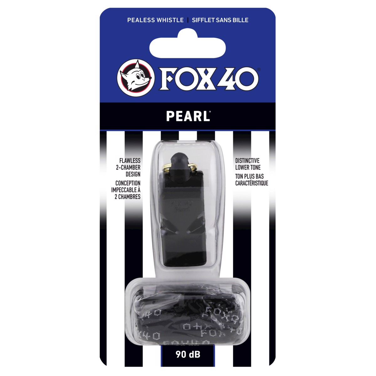 Píšťalka PEARL OFFICIAL blk na krk