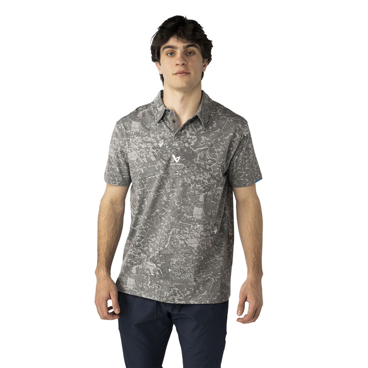 Polo BAUER S26 PREM POLO-SR-PRINTED (1066976)