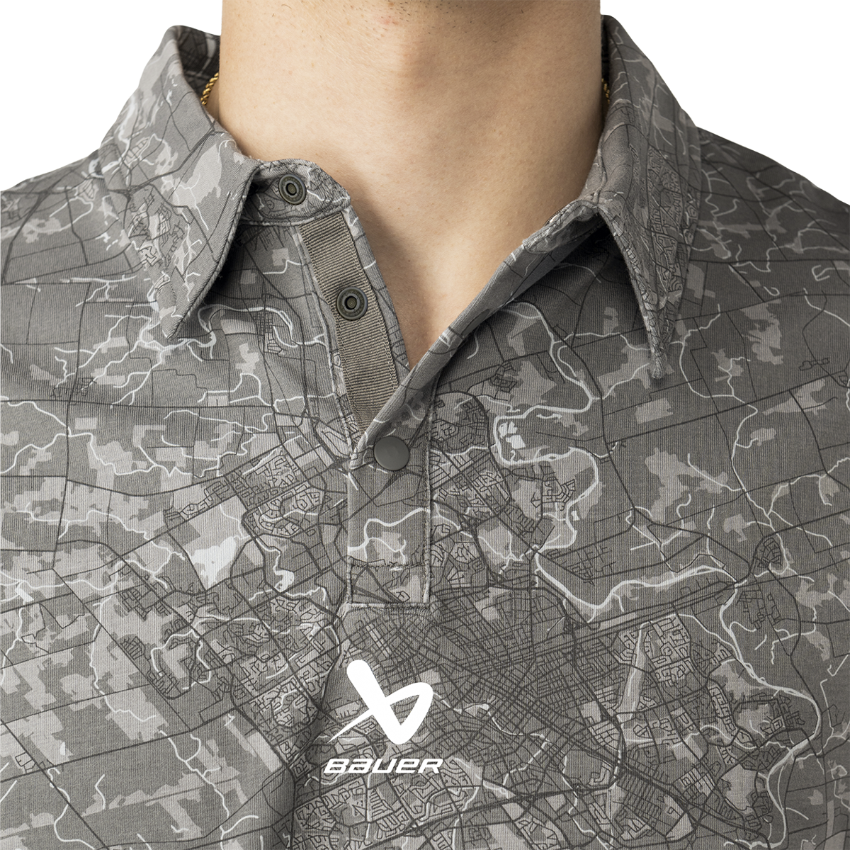 Polo BAUER S26 PREM POLO-SR-PRINTED (1066976)