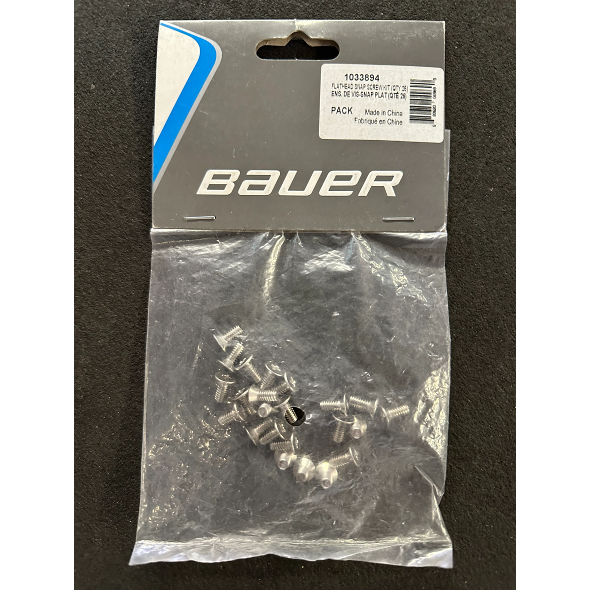 Přísl. helmy BAUER SHORT SCREW (25 PK) (1059201)