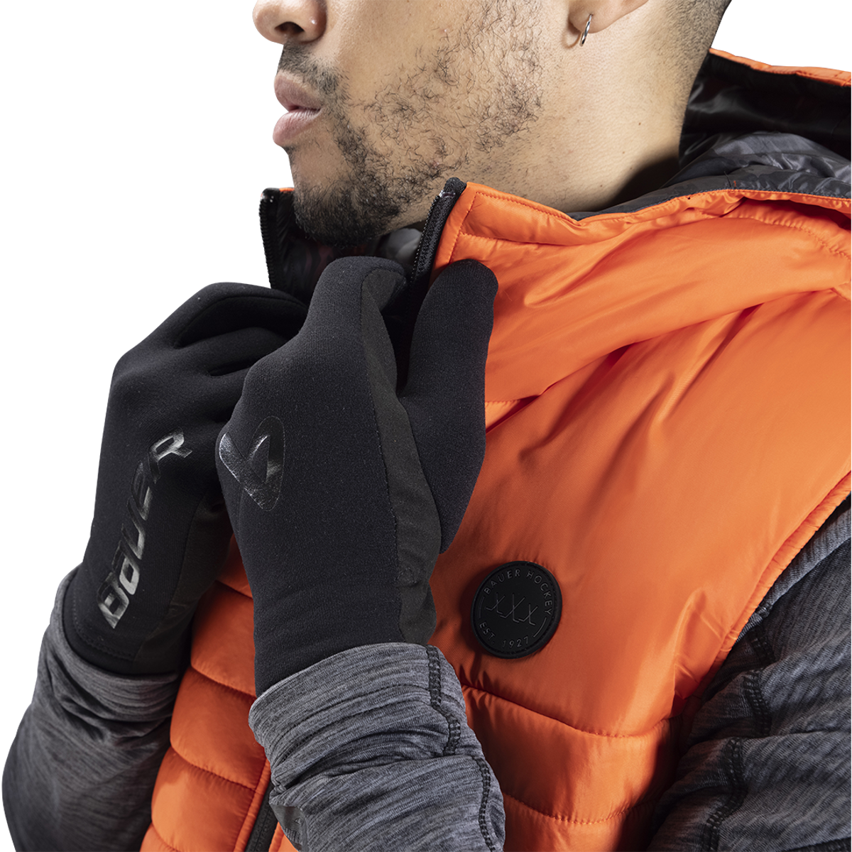 Rukavice BAUER S22 POLARTECH GLOVES - SR (1060744)
