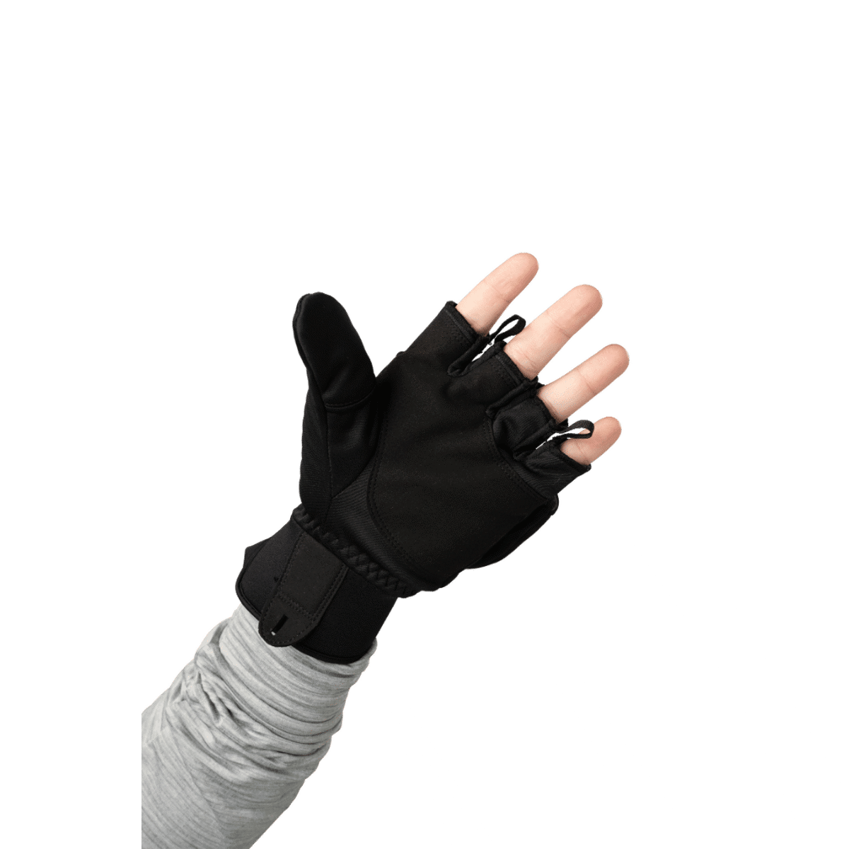 Rukavice BAUER S24 HYBRID FLIP MITTEN-SR-BLK (1064108)