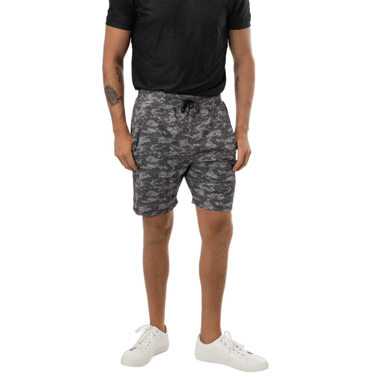 Šortky BAUER S24 FLC TRAIN SHORT-SR-CAMO (1063322)