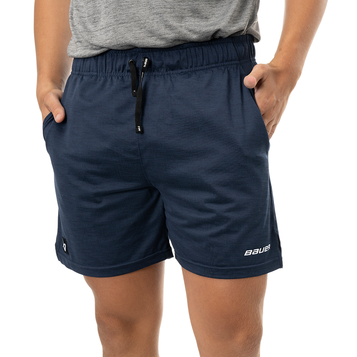 Šortky BAUER S24 TEAM KNIT SHORT-SR-NAV (1063259)