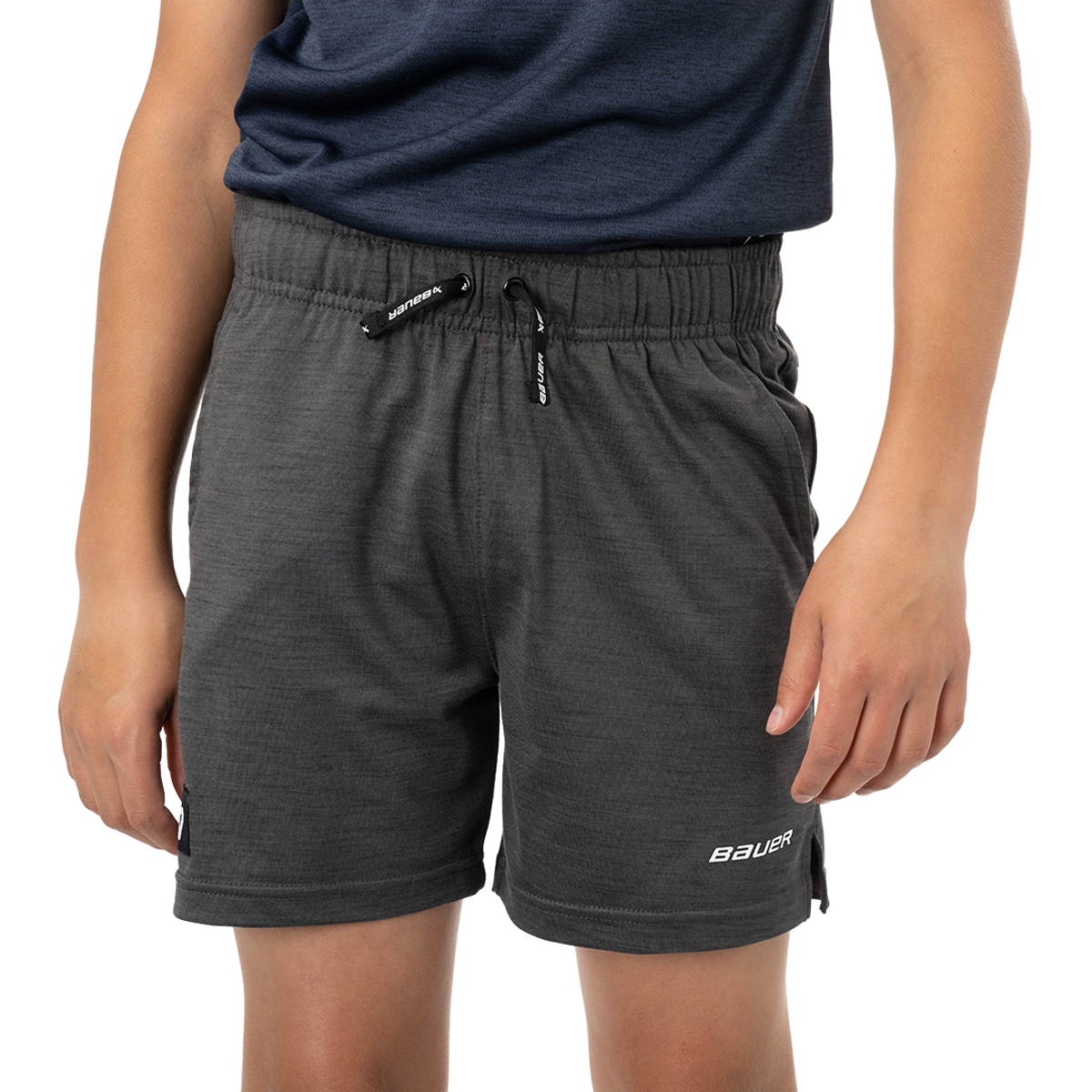 Šortky BAUER S24 TEAM KNIT SHORT-YTH-GRY (1063286)