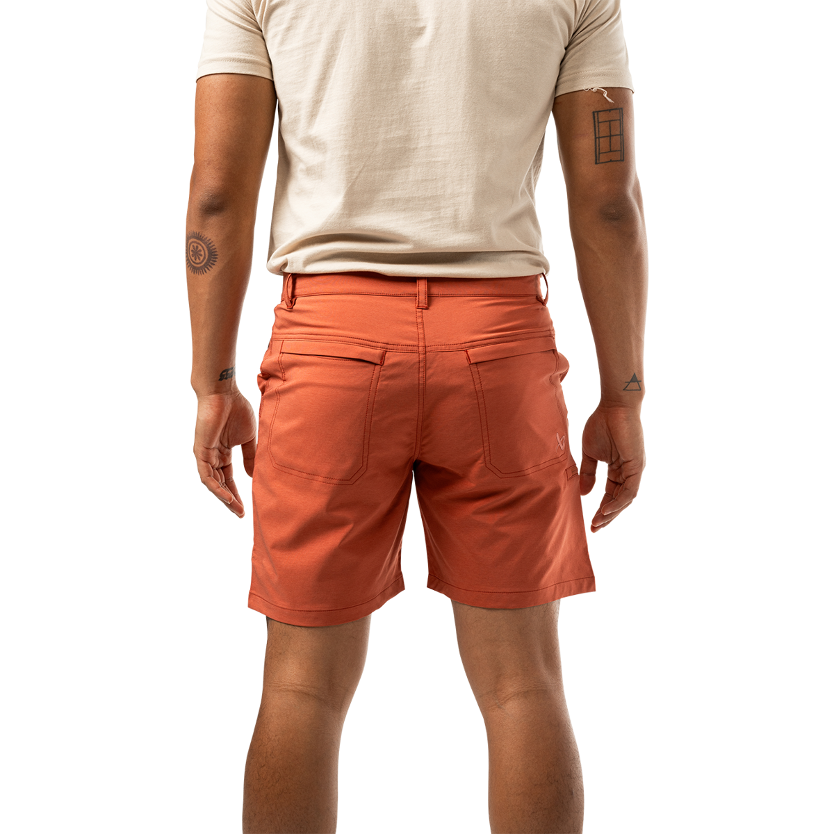 Šortky BAUER S25 7" WALKING SHORTS-SR-BRICK (1064716)