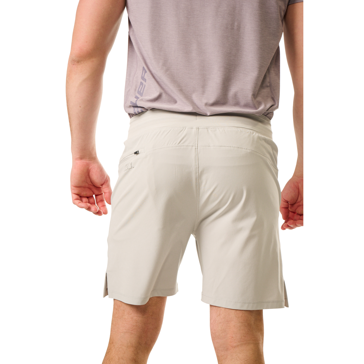 Šortky BAUER S25 FLC TRAIN SHORT-SR-QUIET GRY (1064657)