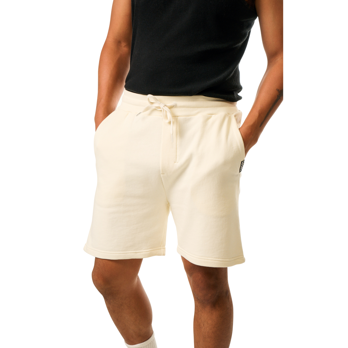 Šortky BAUER S25 FRENCH TERRY SHORT-SR-EGRET (1064653)