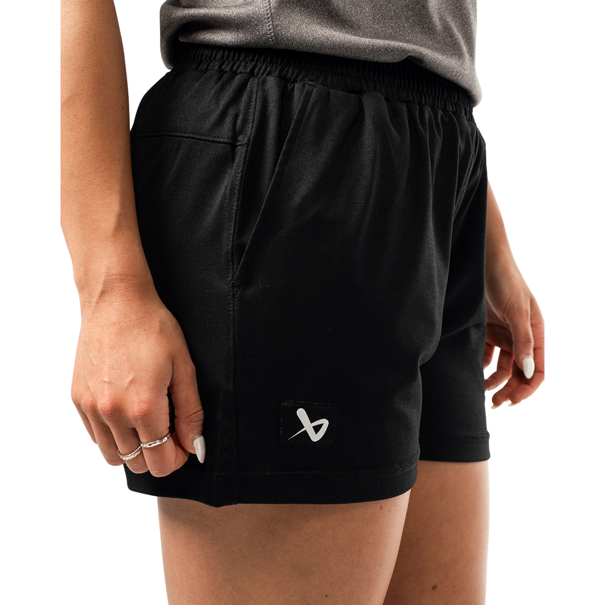 Šortky BAUER S25 WMNS TEAM TRAIN SHORT-BLK (1064622)